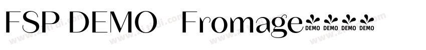 FSP DEMO   Fromage字体转换